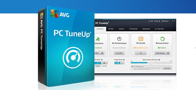 AVG PC TuneUp 1 Year 10PC product key